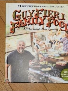 Guy Fieri Family Food Cookbook - Hardcover